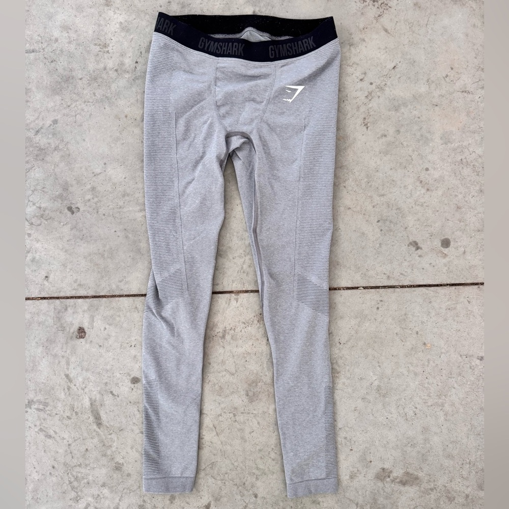 Gymshark Grey Vital Seamless Tights Performance Size Medium